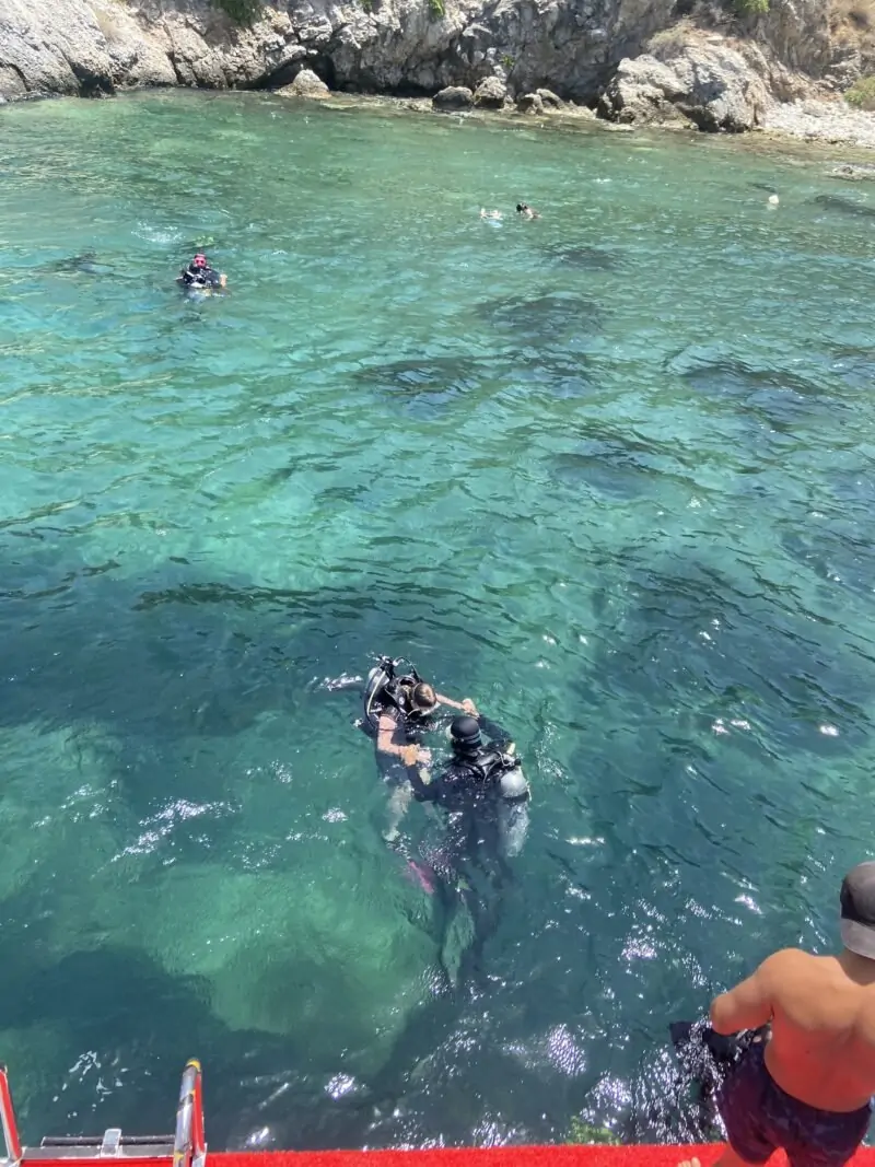 Дайвинг в Кушадасы